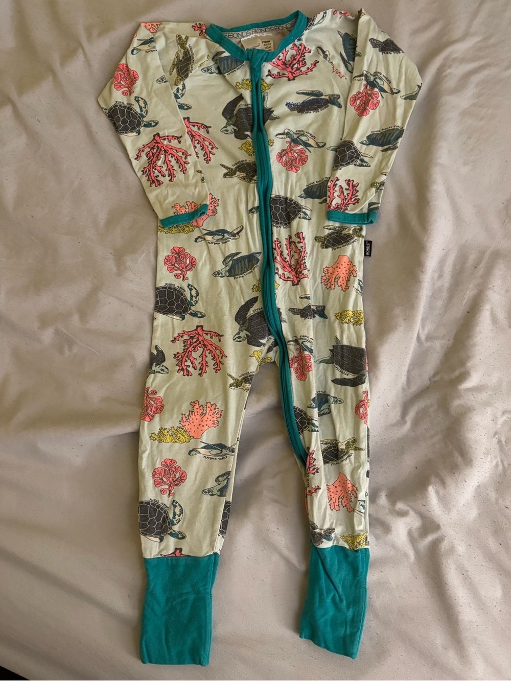 🐢 BONDS Sea Turtle Wondersuit | Baby/Toddler Sleeper 💗